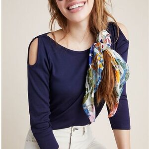 Anthropologie Jane Ribbed Top